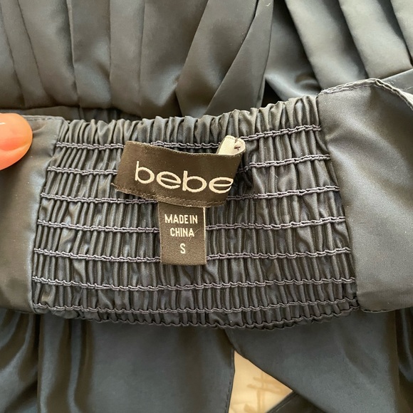 Bebe women’s blue blouse - Picture 3 of 3